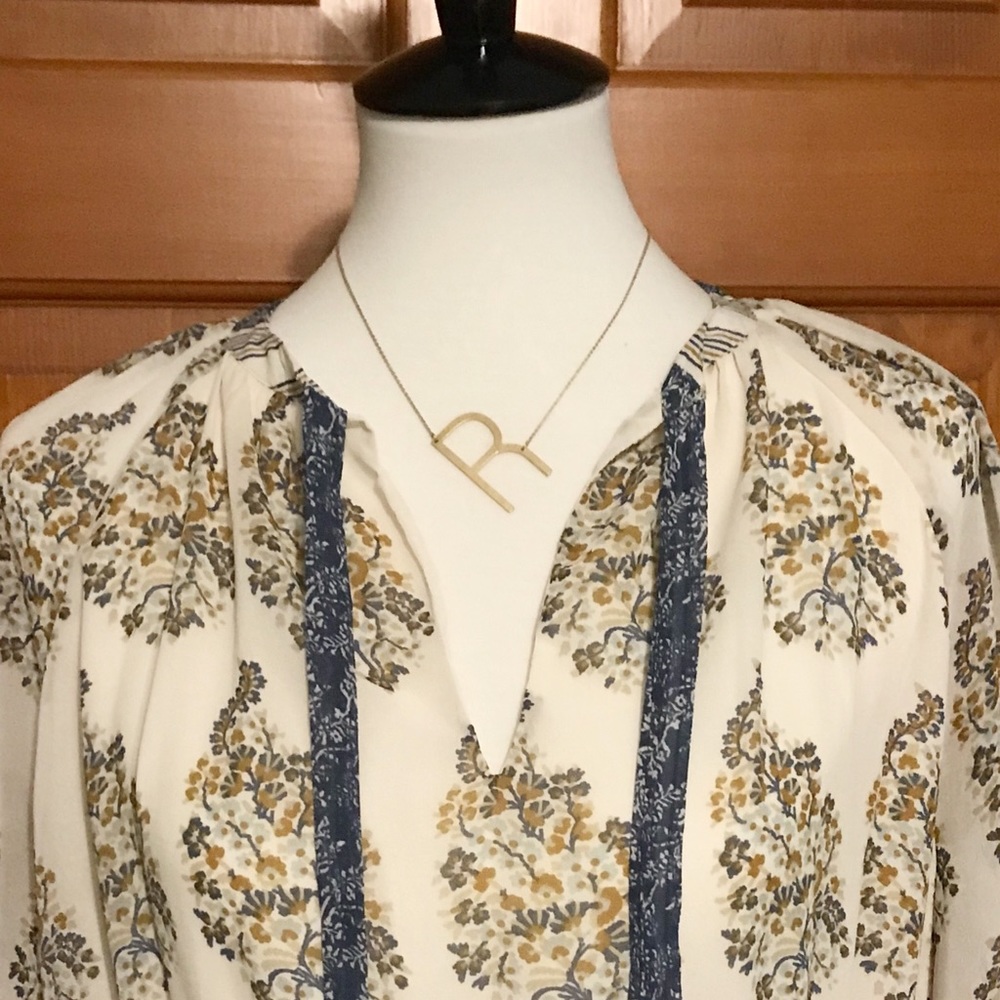 Lucky Brand | Drop waist  long sleeve dress XL - Picture 3 of 7